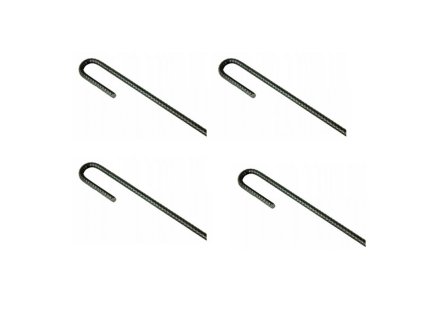 Kotviace kolíky 4 kusy - délka 60 cm / 0,8 cm