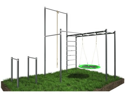 Venkovní sestava - MULTI BIG STREET  Nová verze - pozinkováno = delší životnost