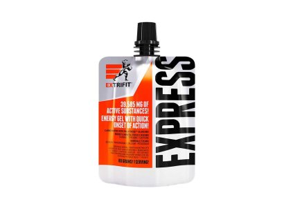 extrifit express energy gel 80 g lime