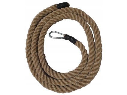 Jutové lano na trénink, šplhání a lezení
