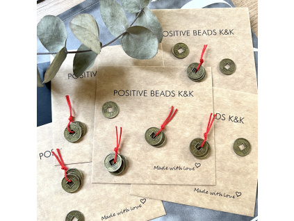 mince pro štěstí, feny shui