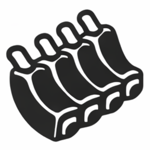 Grilovací rošt - velká porce žeber