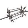 Grilovací jehla hvězda - 15 mm / 260 mm - Kulaté jehlice