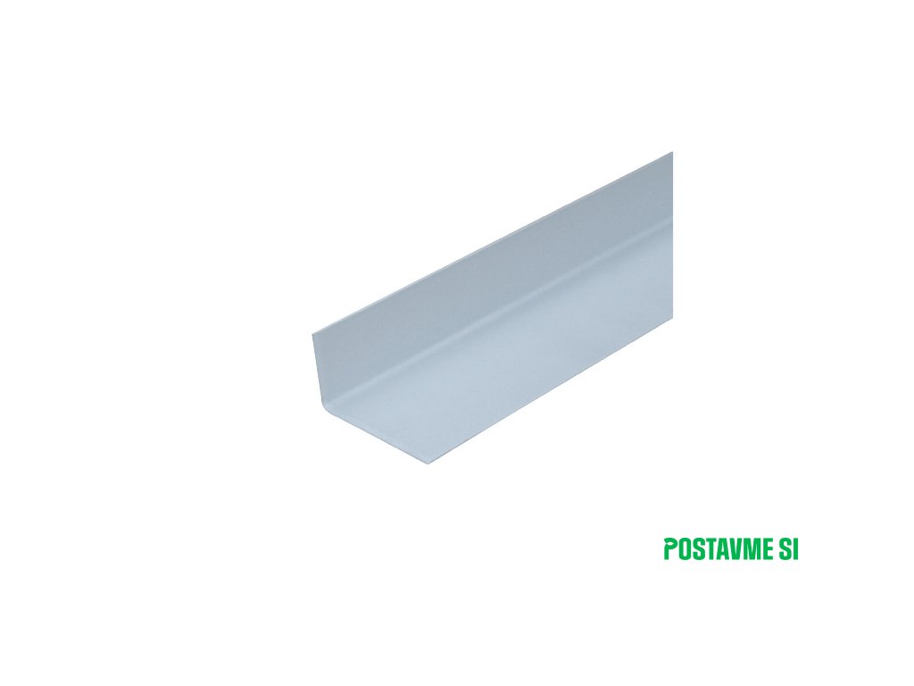 Poplastovaná lišta vnútorná rohová (kútová) r.š. 70 x 2000 mm