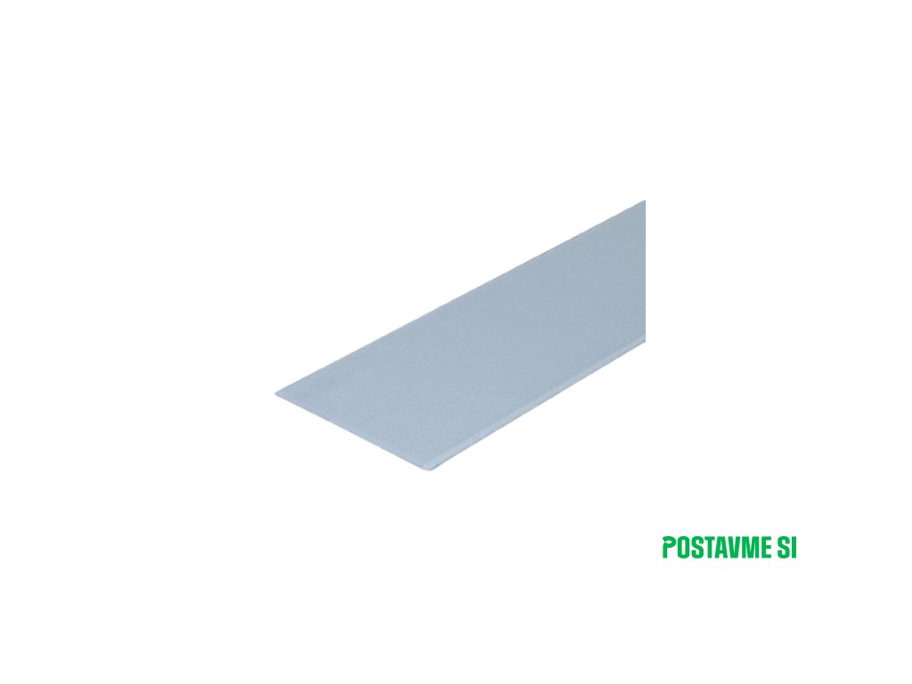 Poplastovaná lišta stenová rovná r.š. 70 x 2000 mm