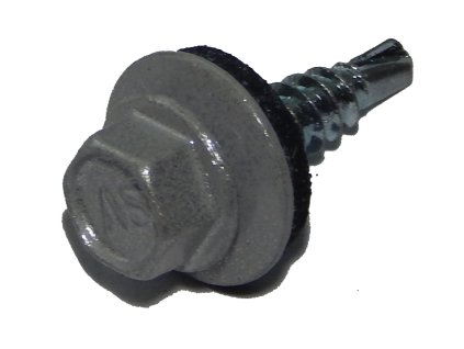 Farmárska skrutka dĺžka 20 mm RAL 9006