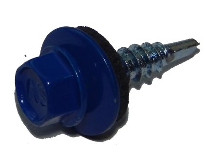 Farmárska skrutka dĺžka 20 mm RAL 5010