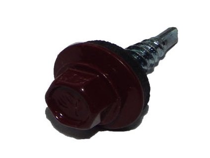 Farmárska skrutka dĺžka 20 mm RAL 3005