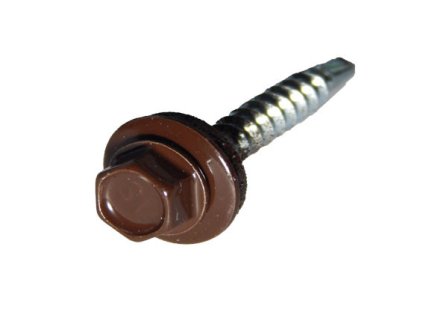 Farmárska skrutka dĺžka 35 mm RAL 8017