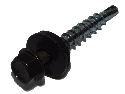 Farmárska skrutka 4,8x35 mm RAL 8019 - 250ks