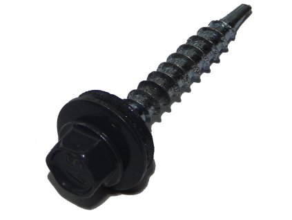 Farmárska skrutka dĺžka 35 mm RAL 5008