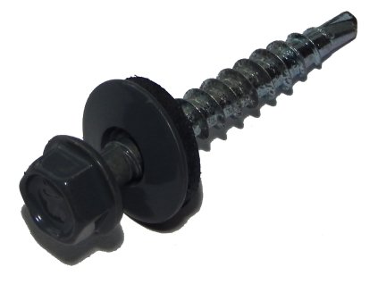 Farmárska skrutka dĺžka 35 mm RAL 7016