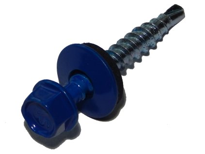 Farmárska skrutka dĺžka 35 mm RAL 5010