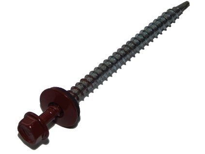 Farmárska skrutka 4,8x70 mm RAL 3009 - 250ks