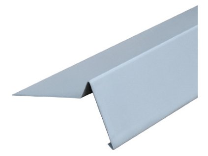 Poplastovaná lišta odkvapová (záveterná) háková r.š. 250 x 2000 mm