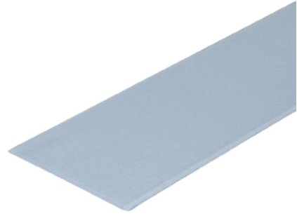 Poplastovaná lišta stenová rovná r.š. 70 x 2000 mm