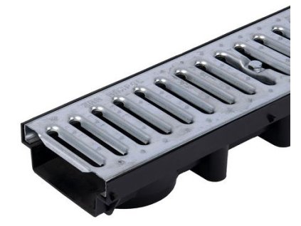 Odvodňovací žľab s PZ roštom
