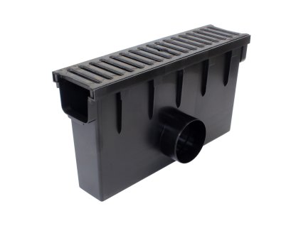 Zberná šachta s liatinovým roštom