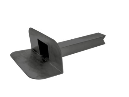 Vpust bočný hranatý