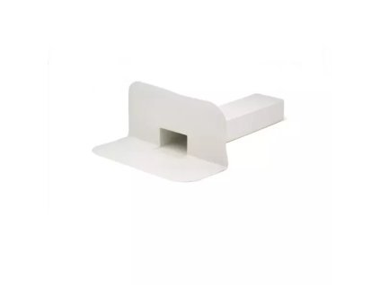 Vpust bočný hranatý PVC