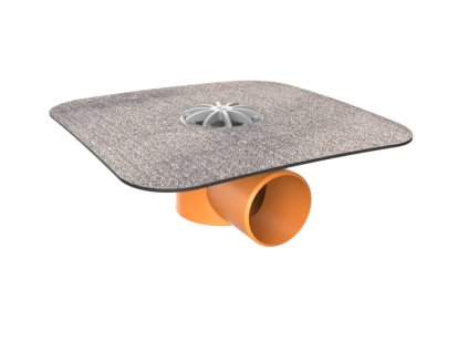 Balkónový vpust bočný s bitúmenovou manžetou