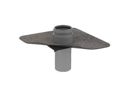 Prestup parozábranou s bitúmenoou manžetou