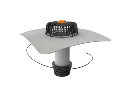 Sanačný vpust s ohrevom s PVC manžetou