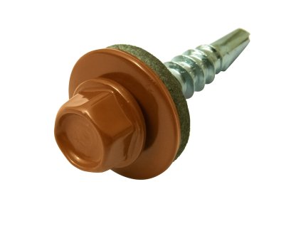 Farmárska skrutka dĺžka 20 mm RAL 8003