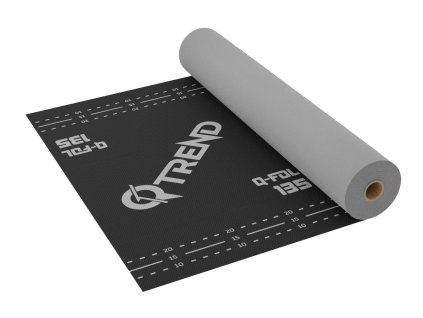 Vysoko difúzna paropriepustná fólia Q-FOL 135 - 75m2
