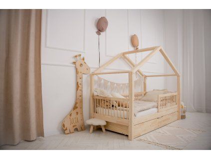 Dětská domečková postel Sara PLUS