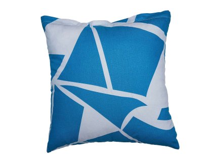 Povlak na polštář bavlna Julius modrý (Rozměr 40x40)