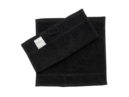 Rucnik cerny 30x30a