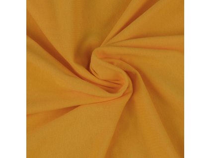 jersey prosteradlo jednoluzko 90x200cm syte zlute 575553 0