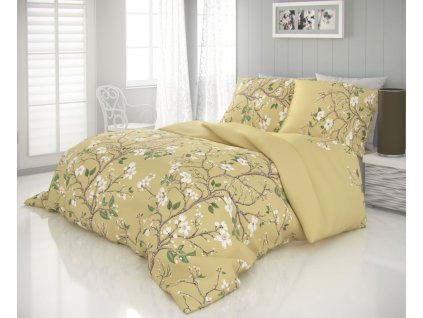 satenove povleceni luxury collection 140x200 70x90cm jaro zlate 533834 0