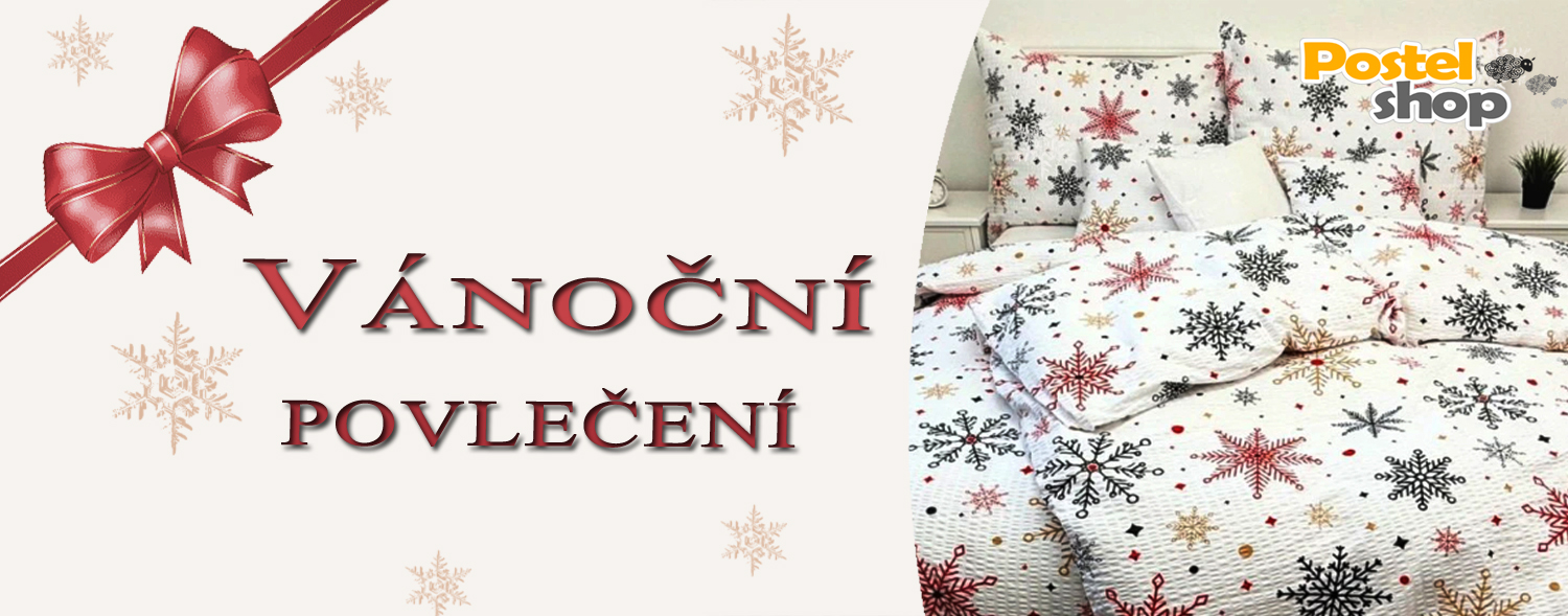 povlečení vánoce