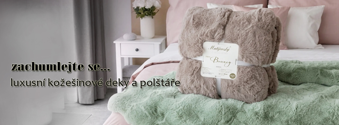 kožešinové deky