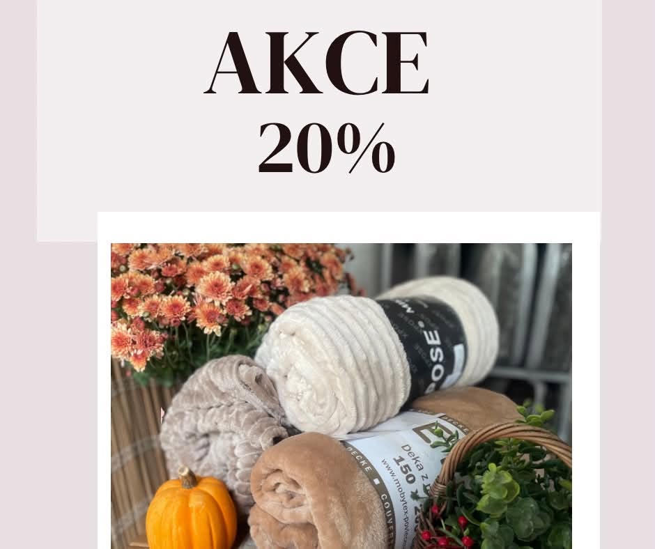 akce 20%