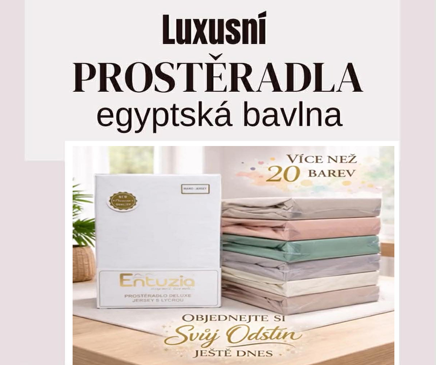 prostěradla entuzia