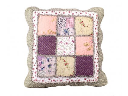 polštářek provence patchwork