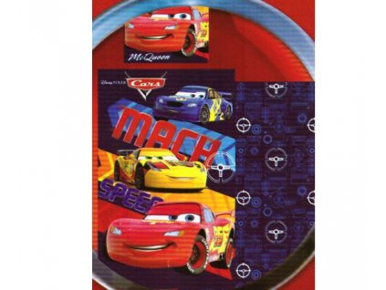 Povlečení do postýlky bavlna Disney Cars 140×90, 55x40cm