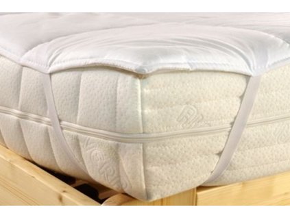 matracový chránič z dutého vlákna prošívaný