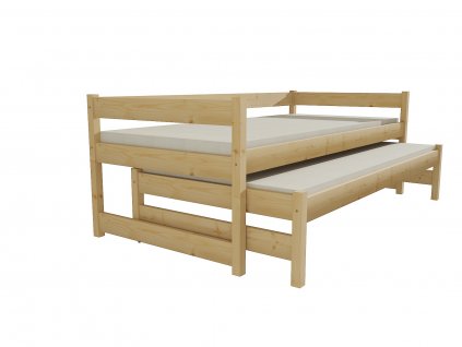 Dětská postel s výsuvnou přistýlkou DPV 003