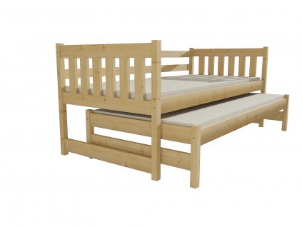 Dětská postel s výsuvnou přistýlkou DPV 006
