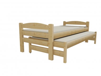 Dětská postel s výsuvnou přistýlkou DPV 010