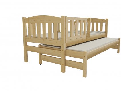 Dětská postel s výsuvnou přistýlkou DPV 013