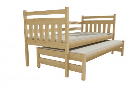Dětská postel s výsuvnou přistýlkou DPV 029