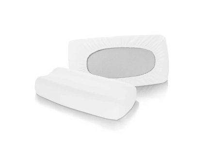 povlak na anatomický polštář bílý