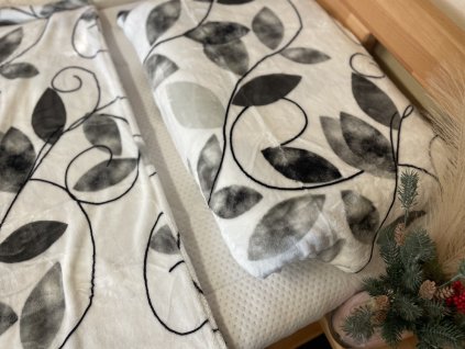 Povlečení mikroplyš /mikroflanel edera 140x200cm, 70x90cm