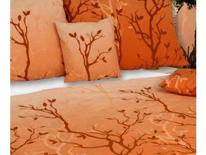 povlečení Karoline stromy oranžové 1