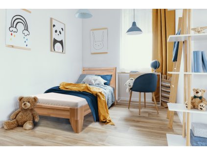 jednolůžko lavana buk masiv ahorn